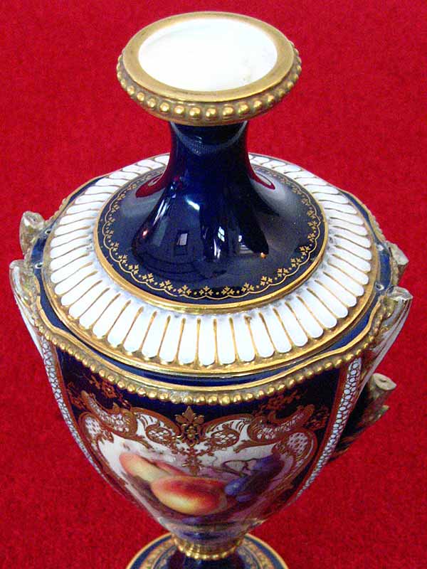 Royal Worcester Vase Restoration - Before